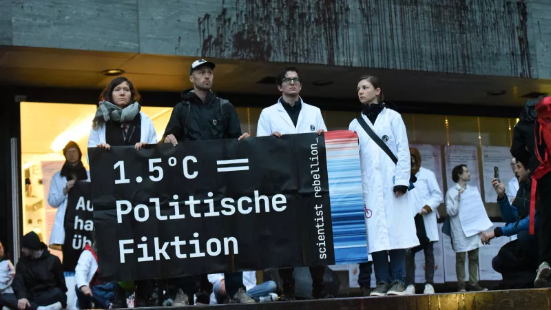 Protesta de Scientist Rebellion en Alemania
