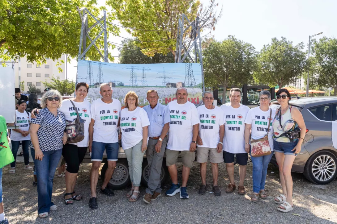 Imágenes de la marcha organizada en Lleida