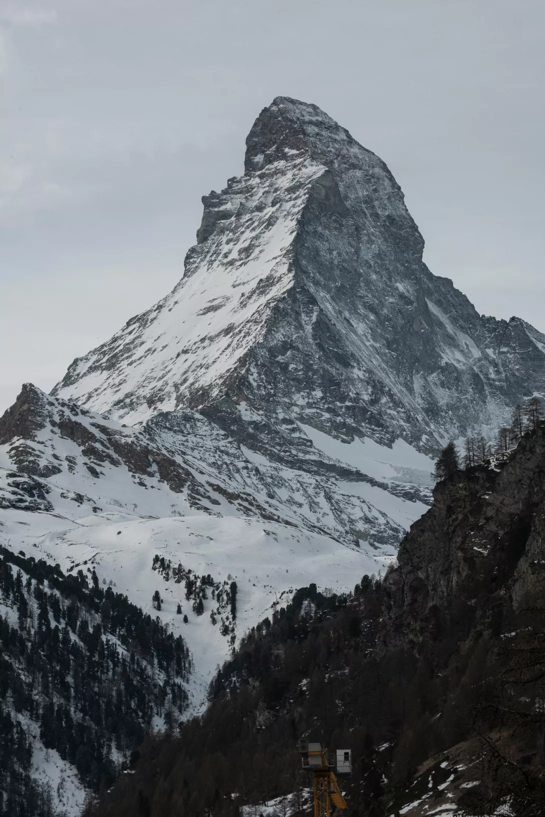 Cim del Matterhorn, a la frontera entre Itàlia i Suïssa
