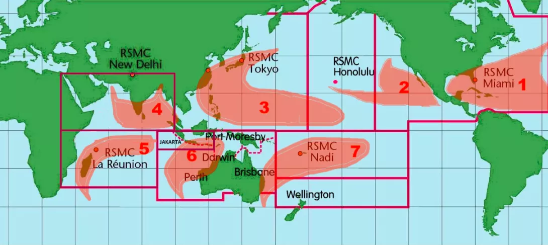 Àrees del planeta on s'originen els ciclons tropicals (NOAA).png